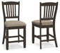 Tyler Creek Upholstered Barstool (2/CN) - alternate view 2