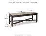 Tyler Creek Upholstered Bench - alternate view 3