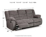 Tulen Reclining Sofa - alternate view 8