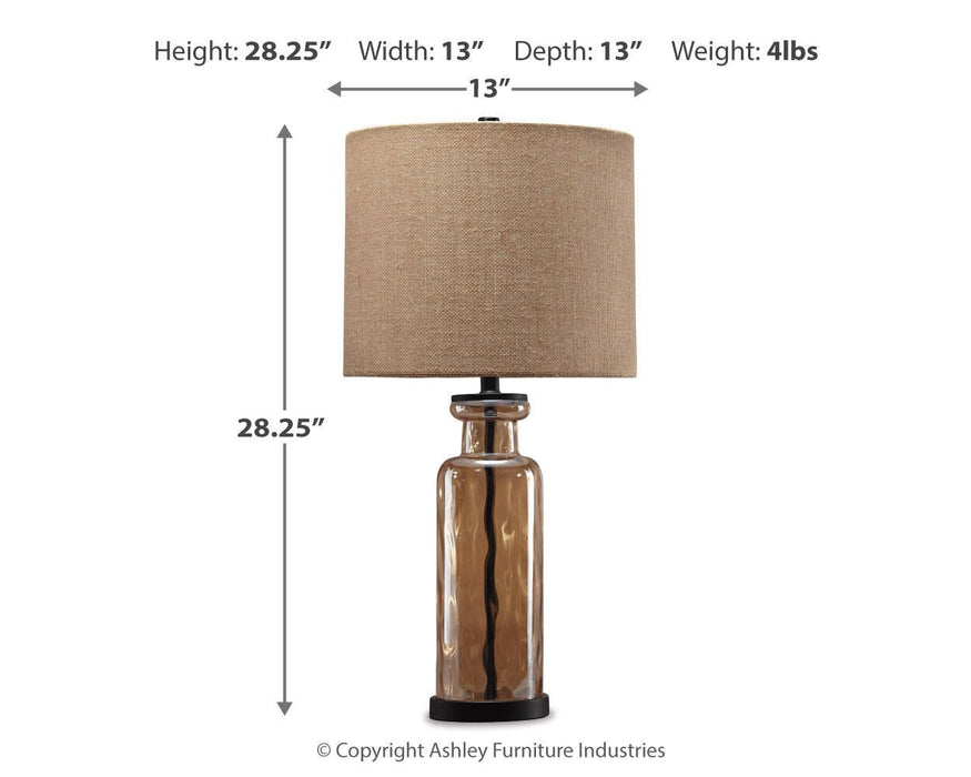 Laurentia Glass Table Lamp (1/CN) - alternate view 3