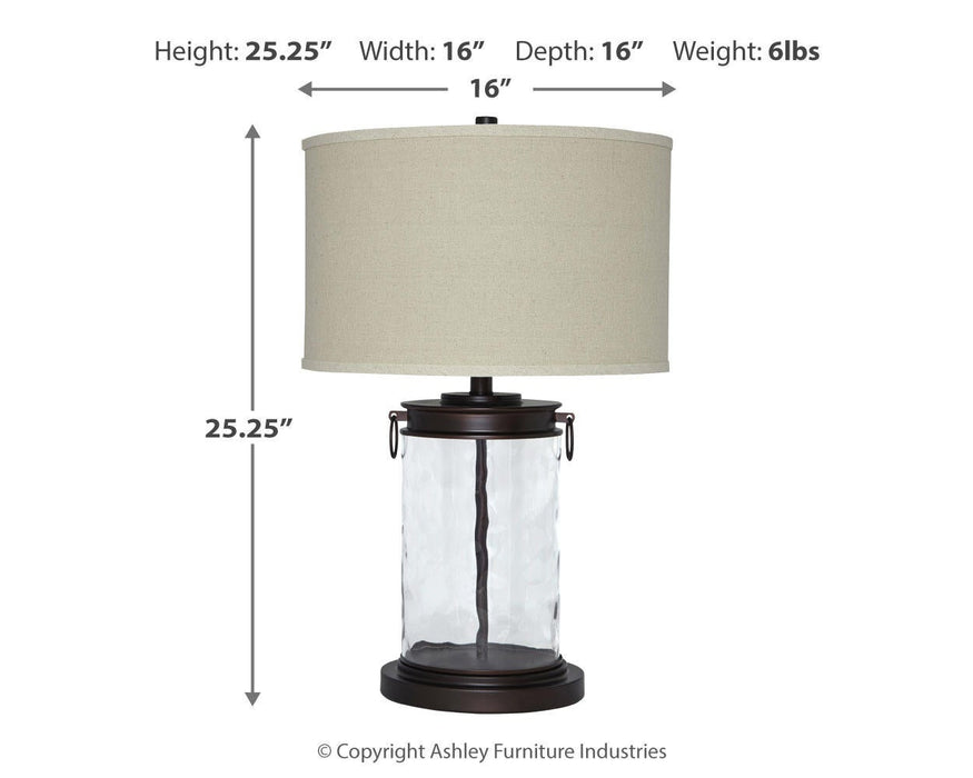 Tailynn Glass Table Lamp (1/CN) - alternate view 3