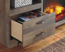 Trinell LG TV Stand w/Fireplace Option - alternate view 4