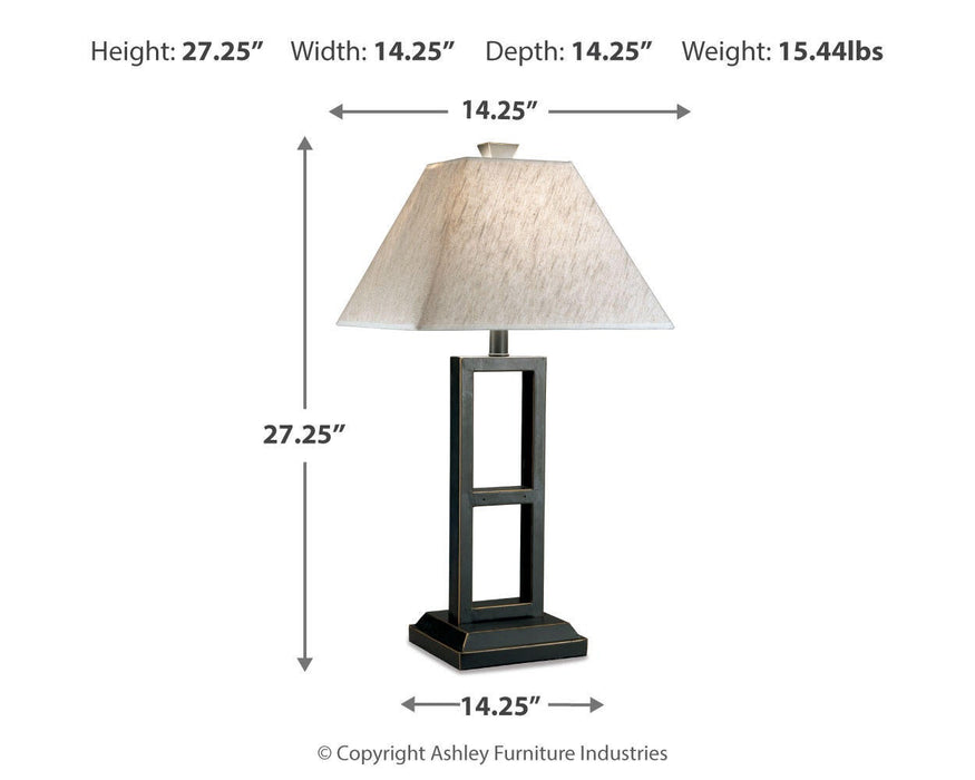 Deidra Metal Table Lamp (2/CN) - alternate view 5