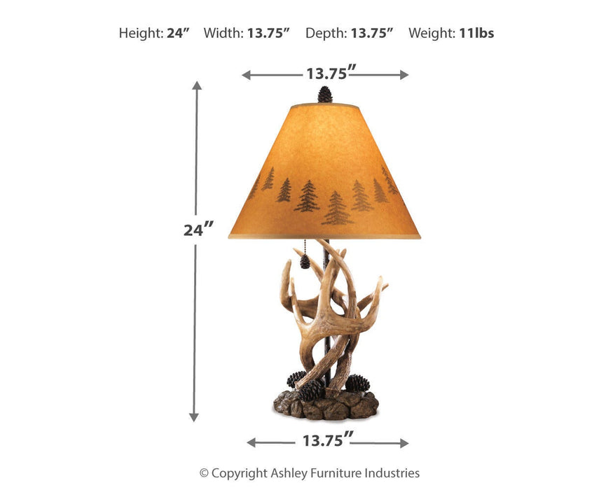 Derek Poly Table Lamp (2/CN) - alternate view 3