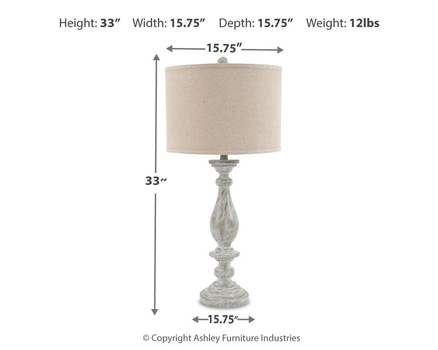 Bernadate Poly Table Lamp (2/CN) - alternate view 4