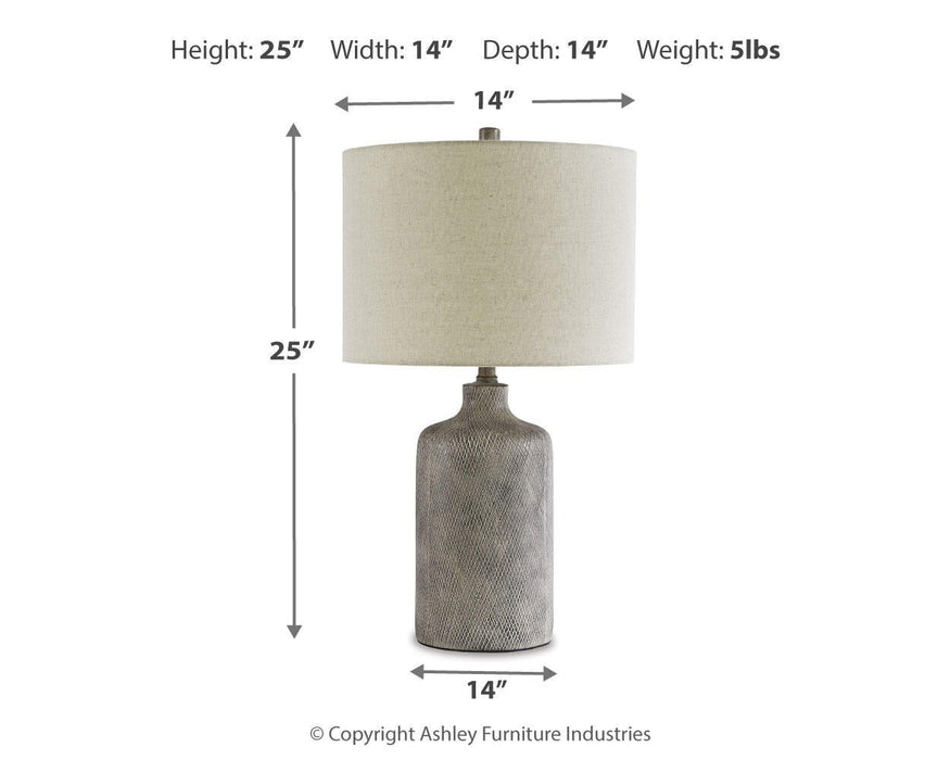 Linus Ceramic Table Lamp (1/CN) - alternate view 3