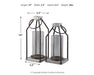 Diedrick Lantern Set (2/CN) - alternate view 3