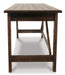 Baldridge Home Office Large Leg Desk - alternate view 11