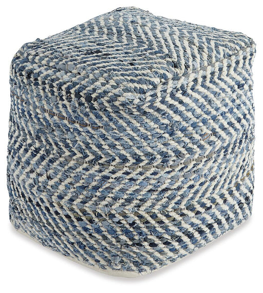 Chevron Pouf - alternate view 2