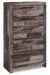 Derekson Five Drawer Chest - alternate view 2