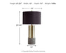 Jacek Metal Table Lamp (2/CN) - alternate view 4