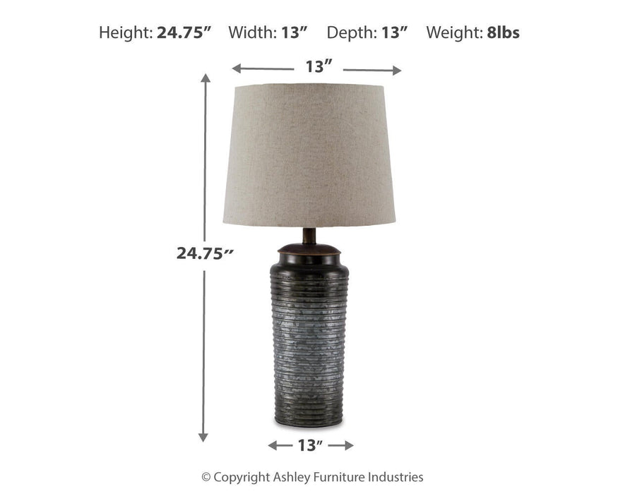Norbert Metal Table Lamp (2/CN) - alternate view 4