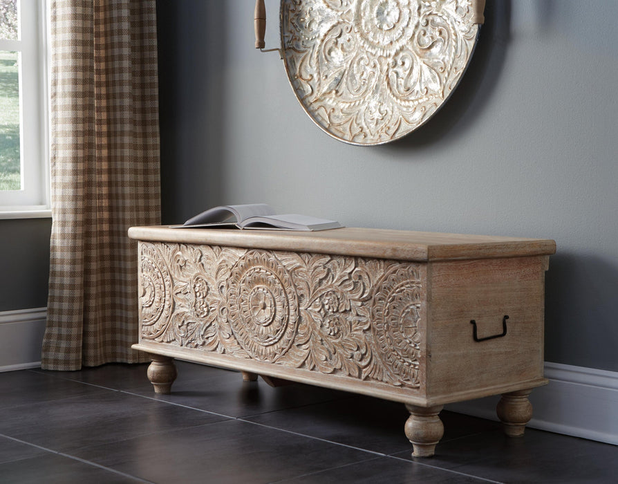 Fossil Ridge Storage Bench - alternate view 3