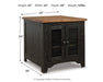 Valebeck Rectangular End Table - alternate view 6