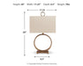 Mahala Metal Table Lamp (1/CN) - alternate view 4