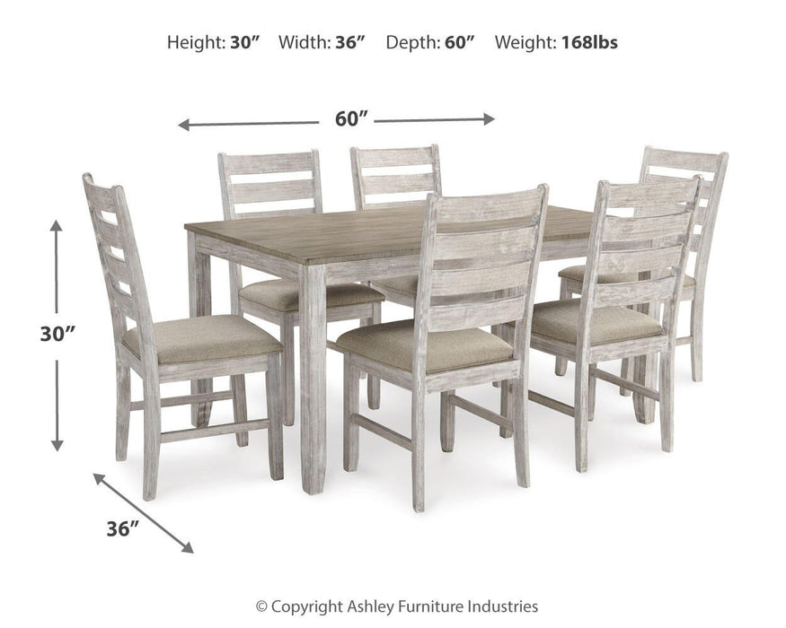 Skempton Dining Room Table Set (7/CN) - alternate view 4
