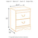 Huey Vineyard Two Drawer Night Stand - alternate view 4