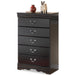 Huey Vineyard Five Drawer Chest
