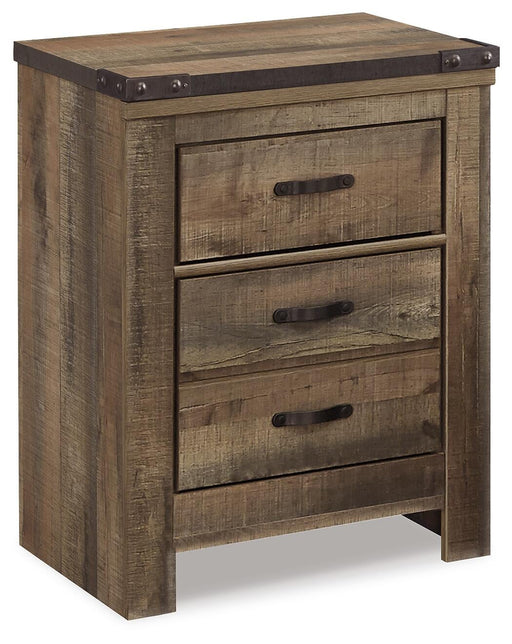 Trinell Two Drawer Night Stand - alternate view 2