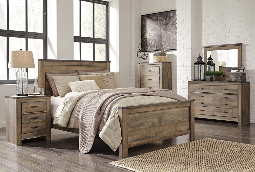 Trinell Two Drawer Night Stand - alternate view 3