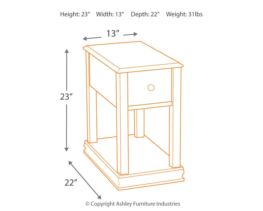 Breegin Chair Side End Table - alternate view 9
