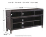 Todoe LG TV Stand w/Fireplace Option - alternate view 4