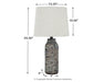 Mahima Paper Table Lamp (2/CN) - alternate view 3