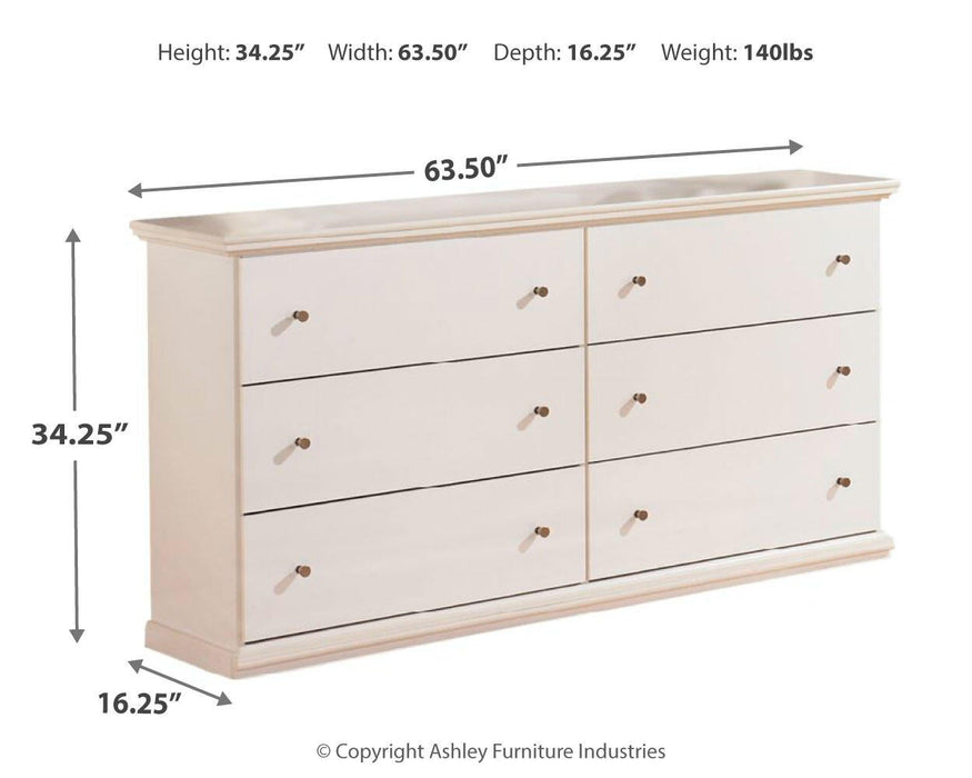 Bostwick Shoals Six Drawer Dresser - alternate view 7