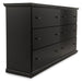 Maribel Six Drawer Dresser - alternate view 2
