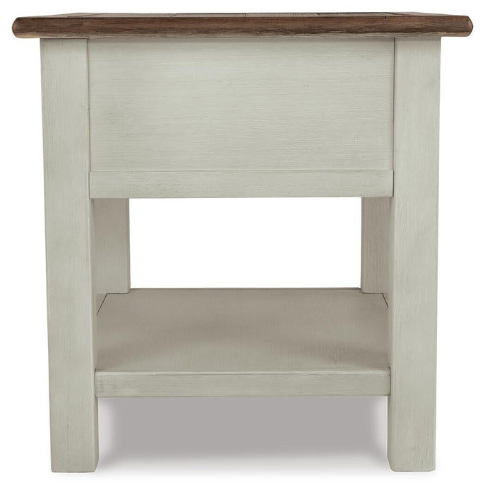 Bolanburg Rectangular End Table - alternate view 4