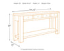 Gavelston Sofa Table - alternate view 4