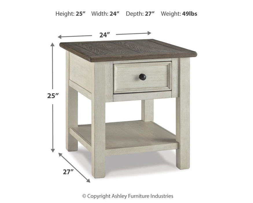 Bolanburg Rectangular End Table - alternate view 8