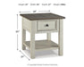 Bolanburg Rectangular End Table - alternate view 8