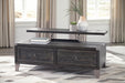 Todoe Lift Top Cocktail Table - alternate view 3