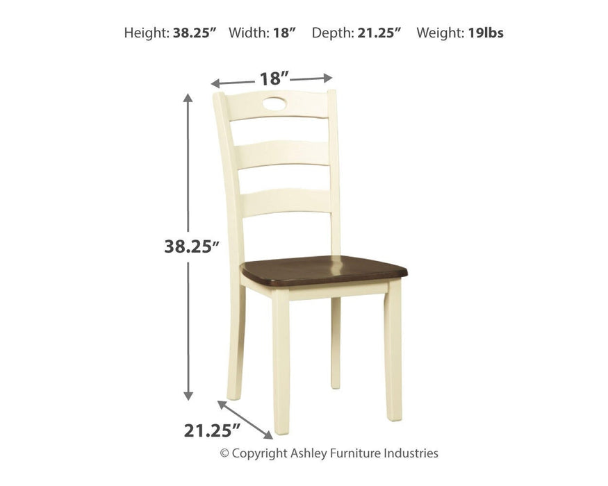 Woodanville Dining Room Side Chair (2/CN) - alternate view 5
