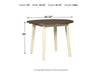 Woodanville Round DRM Drop Leaf Table - alternate view 7