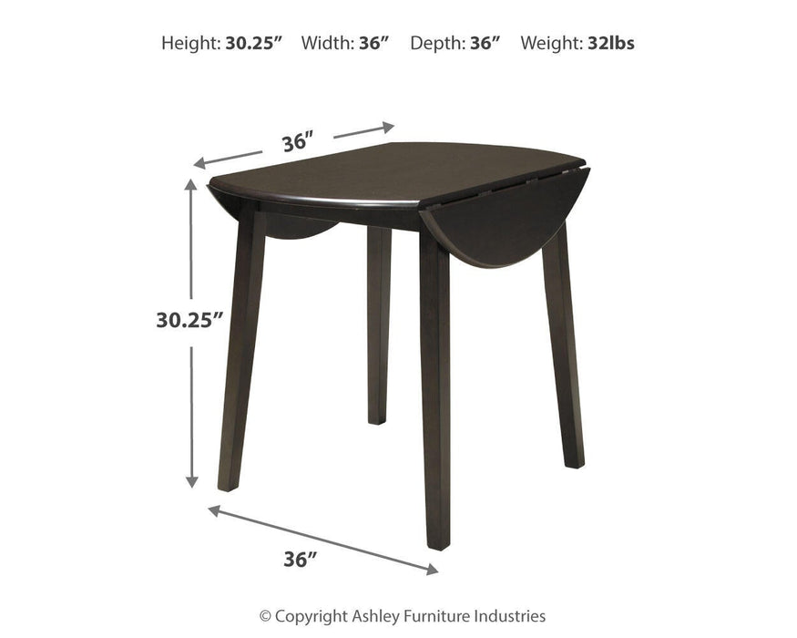 Hammis Round DRM Drop Leaf Table - alternate view 5
