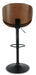 Bellatier Tall UPH Swivel Barstool(1/CN) - alternate view 7