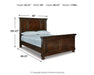 Porter Queen Panel Bed - alternate view 4