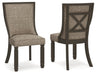 Tyler Creek Dining UPH Side Chair (2/CN) - alternate view 2