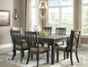 Tyler Creek Dining UPH Side Chair (2/CN) - alternate view 8