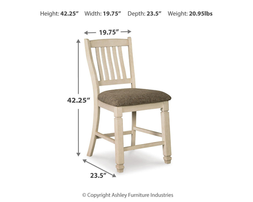 Bolanburg Upholstered Barstool (2/CN) - alternate view 11