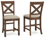 Moriville Upholstered Barstool (2/CN) - alternate view 2