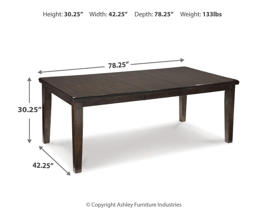 Haddigan RECT Dining Room EXT Table - alternate view 7