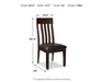 Haddigan Dining UPH Side Chair (2/CN) - alternate view 9