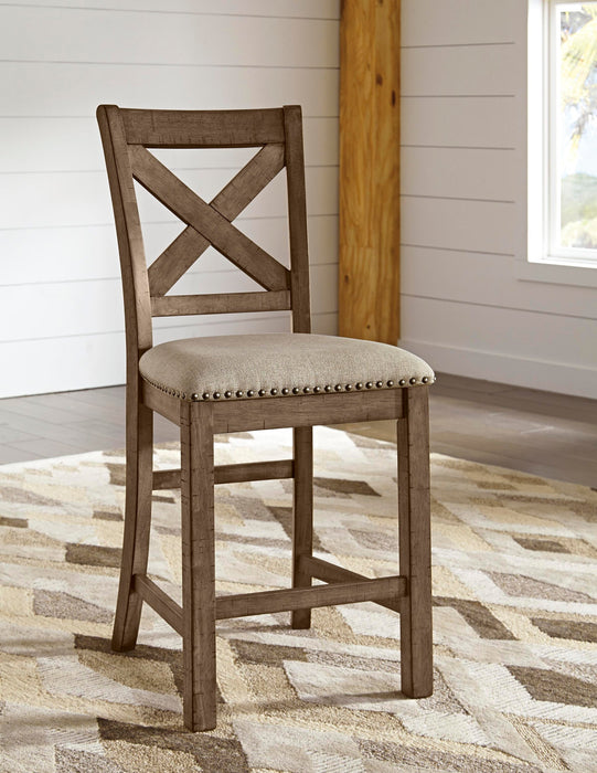 Moriville Upholstered Barstool (2/CN) - alternate view 4