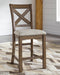 Moriville Upholstered Barstool (2/CN) - alternate view 3