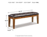 Ralene Large UPH Dining Room Bench - alternate view 6