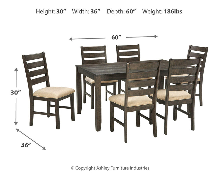 Rokane Dining Room Table Set (7/CN) - alternate view 5