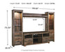 Trinell 4-Piece Entertainment Center - alternate view 4